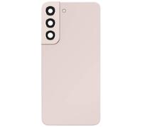 Clappio Tapa de de repuesto para Galaxy S22 con adhesivo integrado, Rosa