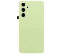 Clappio Tapa de para Galaxy A54 con adhesivo integrado, Verde pálido