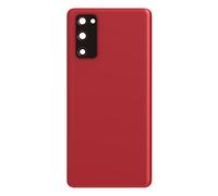 Clappio Tapa para Samsung Galaxy S20 FE Service Pack Original, Rojo