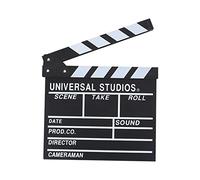 Claqueta de Madera, Accesorio de Corte de Película para Escena de Director, Accesorios de Rodaje y Publicidad, Claqueta de Escena de Director de Madera, Tablero de Claqueta de