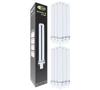 CLAR - Bombilla Fluorescente Gemini S 11W 2700K G23 Luz Blanca Calida Lámpara Vertical Compacta CFL Bajo Consumo Iluminación Técnica Profesional Reemplazo Interior Oficina Cocina Escritorio Taller