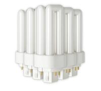 CLAR - Bombilla Fluorescente Gemini T/E 18W 4000K GX24q-2 Luz Blanca Neutra CFL Profesional Tubo Compacto Alto Flujo 4 Pines Reemplazo Iluminación Técnica Cocina Oficina Taller Precisa