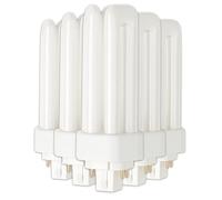 CLAR - Bombilla Fluorescente Gemini T/E 26W 4000K GX24q-3 Luz Blanca Neutra Tubo Compacto 4 Pines CFL Técnica Profesional Reemplazo Preciso Bajo Consumo Iluminación Interior Oficina Taller Cocina