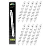 CLAR - Bombilla Halógena Lineal 400W 118mm 230V ombillas Halogenas, Focos Halógenos, Bombilla Halógena R7S (Pack 10)