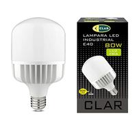 CLAR - Bombilla LED E40 (Blanco Frío (6000ºk), 80W (Pack 1)