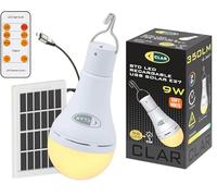CLAR - Bombilla Recargable USB Con Mando, Luz Sin Electricidad, Sin Cable (Pack 1)