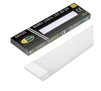 CLAR - Pantalla LED 60 cm, Regleta Cocina, Barra de Luz Techo, Luminaria 4000ºK (60W Pack 1)