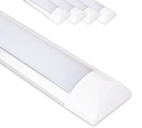 CLAR - Pantalla LED, Regleta y Barra para Cocina, Luminaria de Techo, 6500ºK (10W Pack 5)