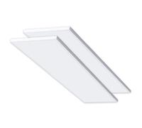 CLAR - Plafon LED techo Rectangular 90x30, Panel LED Superficie, Panel LED para Cocina, Plafon Rectangular LED de techo, 36W CCT (Pack 2)