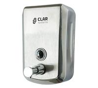 Clar Systems DOSIFICADOR BAÑO JABON 175X115X57MM 800ML Acero INOX Satinado-Brillo INOX Eco J4080AI