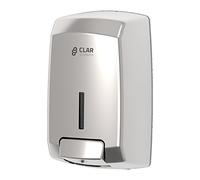 Clar Systems J4110BR Dispensador de Jabón, Acero Inoxidable, Brillo