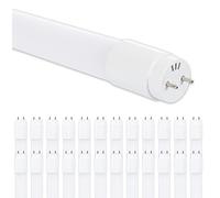 CLAR - Tubo Fluorescente LED 60 cm T8 10W, Tubo LED 60cm, Tubo de Luz LED, Blanco Frío 6500ºk (Pack 25)