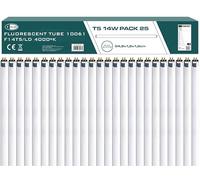 CLAR - Tubos Fluorescentes 60 cm, Tubos Fluorescente, Bombilla Fluorescente, Tubos Miniatura, Bombilla T5, 54,9 x 1,6 cm (14W 4000K T5, Pack 25)