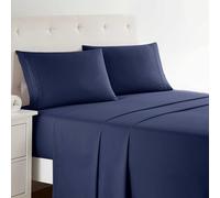 Clara Clark Premier 1800 Collection Deluxe Microfiber 3-Line Bed Sheet Set