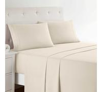 Clara Clark Premier 1800 Collection Deluxe Microfiber 3-Line Bed Sheet Set