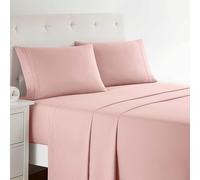 Clara Clark Sábanas para Cama, Juego de sábanas de la Serie 1800 Premier, con Mucha caída, resiste Arrugas, la decoloración y Las Manchas, Gran suavidad, sábanas y Fundas de Almohada, tamaño Queen,