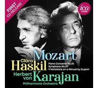Clara Haskil - Concerto pour Piano N° 20-Symphonie N° 39-9 Variations sur Un Menuet de Duport