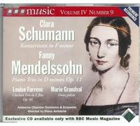 Clara Schumann: Konzertsatz, Fanny Mendelssohn: Piano Trio op. 11, Louise Farrenc: Clarinet Trio op. 44, Marie Grandval: Deux pieces by N/A (1996-01-01)