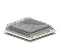 Claraboya con mosquitera 40 x 40 cm transparente vent fiamma