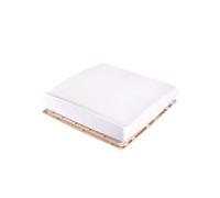 Claraboya con ventilador de 12 v blanca translúcida vent thule