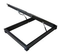 Claraboya de aluminio personalizada para ventana de techo, 95 x 85 cm, diseño plano inclinado para invernaderos, soluciones de iluminación del hogar nergética y elegante acceso a la luz