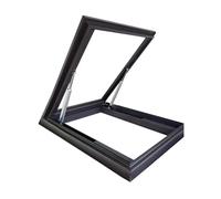 Claraboya De Techo De Aluminio,Ventilación Manual(16x16in/40x40cm)