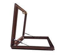 Claraboya de techo plano de aluminio, solución de bajo consumo para sótanos y áticos, mejora la luz natural y el diseño de ventilación para un uso duradero