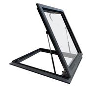 Claraboya De Techo,Ventanas De Tejado,Cubierta De Tragaluz De Salida De Aluminio,Ventanas De Tejado De Salida,Tapa Para Trampilla De Ático(LxW 80x100cm/31.5x39.4in)
