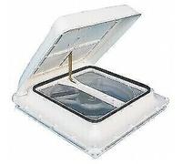 Claraboya Fiamma Turbo Vent Premium Blanca 40x40 Autocaravana Camper Ventilador
