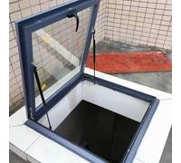 Claraboya para Techo Claraboya for techo y tragaluz con ventilación manual for iluminación de cobertizos, sótanos carpas ventanas pozo for techos(70x85cm/27.6x33.5in)