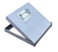 Claraboya para Techo Puerta de acceso exterior for sótanos, con cerradura, tapa registro impermeable acero inoxidable, medidas personalizadas (ancho x largo): 30 45 pulgadas(20x47"/50.80x119.38cm)