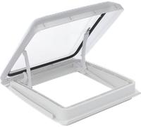 Claraboya sin ventilación permanente para grosores de techo de 25-60 mm para caravana 40 x 40 cm visionstar m mpk