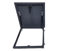 Claraboya Techo, Tapa de Acceso de Emergencia, Se Puede Cerrar con Llave Solo Desde el Interior, Adecuada Para áticos, Sótanos y Salidas de Emergencia(Gray,90 x 90 cm/35 x 35 in)