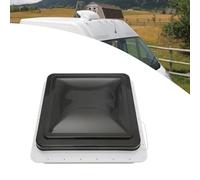 Claraboya, ventana de techo, tragaluz Vent 42 x 42 cm para autocaravana, caravana, ventana de techo, claraboya, ventana de techo estándar de 14 x 14 pulgadas para caravana con aberturas claras