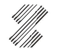 Claral 12pcs 4" 105mm Fijado Desplazamiento Hojas de Sierra de Corte de Madera de la Hoja en Forma for Dremel Moto Sierra Claral (Outer Diameters : Metal)