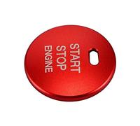 Claral Motor de Coche botón Start Stop Adhesivo Pegatina Clave Accesorios Car Styling Interruptor en Forma for el Mazda 3 BM BN 6 GJ1 GL CX4 CX4 CX5 CX5 Claral (Color : Red)
