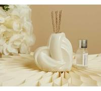 CLARALUNA Bombonera ambientador difusor corazón porcelana blanco con caja 2025