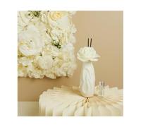 CLARALUNA Bombonera para boda, ambientador difusor de ondas de porcelana blanca con caja 2026