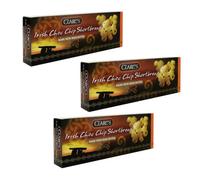 Clare's® | Biscotti Scozzesi Puro Burro & Cioccolato - 3 x 135 Gr | Biscotti al Burro & Gocce di Cioccolato | Astuccio Biscotti a Forma di Trifoglio