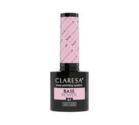 Claresa Base de energía UV/LED Base híbrida sin ácido rosa caramelo 07 5g