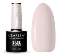 Claresa Base de goma UV Manicure Pedicure Nr 01-21 semitransparente, 5 ml