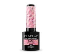 Claresa Base Power, base híbrida rosa sin ácido con lámina iridiscente 19