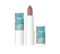 Claresa Beauty Cutie 03 Tempting - Barra de labios hidratante con aceite de ricino, manteca de cacao y aceite de aguacate, color duradero y aroma a caramelo