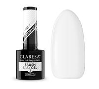Claresa Easy Brush Gel para uñas con pincel 1 transparente transparente