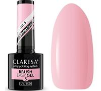 Claresa Easy Brush Gel para uñas con pincel 5 rosas delicadas 5 g