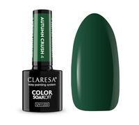 Claresa Esmalte de uñas UV - Autumn Crush 4 - Elegante botella verde botella | noble esmalte de gel para el otoño | apto para UV/LED | duración de 3 semanas | Gel Polish