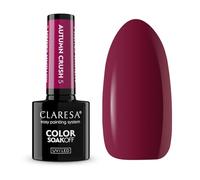 Claresa Esmalte de uñas UV - Autumn Crush 5 - Rosa Frambuesa fucsia | Brillante Gel Polish para el otoño | Apto para UV/LED | Duración de 3 semanas | Gel Polish