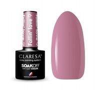 Claresa Esmalte de uñas UV LED Collection Hybrid Manicura Soak Off Nail Polish, color rosa, morado, nº 9 Fallin Love, 5 ml