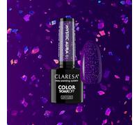 Claresa Esmalte de uñas UV Mystic Aura 6 - Color morado oscuro con brillo 5 g | misterioso aspecto brillante y brillo intenso | Colección MYSTIC AURA