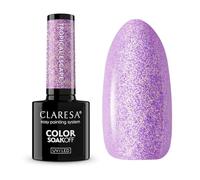 Claresa Esmalte de uñas UV - Tropical Escape 8 - Lavanda brillante con delicado brillo | Elegante esmalte de gel con 3 semanas de duración | Apto para UV/LED | Claresa Gel Coat
